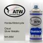 Preview: Honda-Motorcycle, Cloud Silver Metallic, NH-35M: 400ml Sprühdose, von ATW Autoteile West.